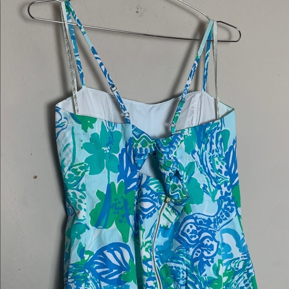 Lilly Pulitzer Shelli Stretch Shift Boom Croc A Loca $168 Size 6 - Picture 6 of 8
